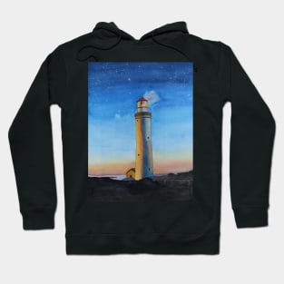 Lighthouse at Night Hoodie